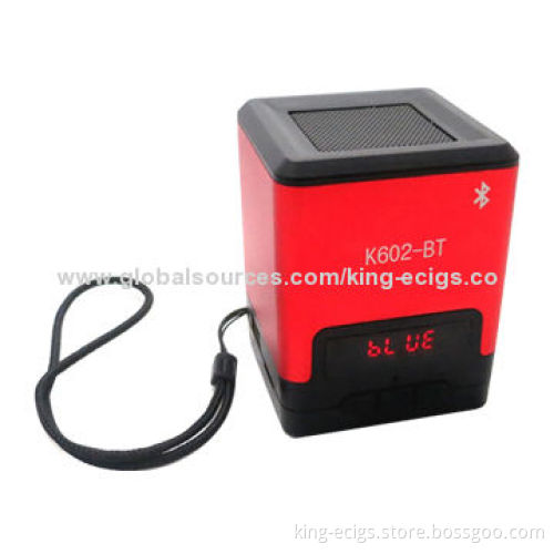 Wholesale Portable Bluetooth USB MP3 Mini Music Speaker with LCD, 3W Output Power
